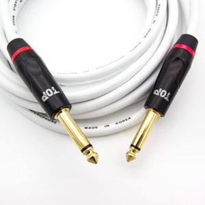 HDTOP 국산 5.5 모노 케이블 화이트 20M HT-TP773