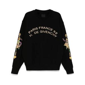 지방시 로고 자수 스웨트셔츠 BMJ0LCGYPW