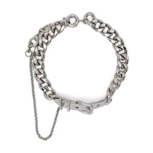 아크네 버클 디테일 초커 네크리스 C50432