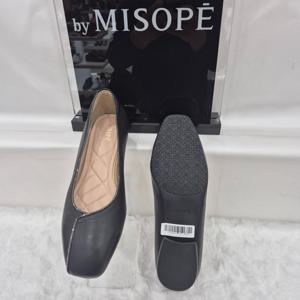 [미소페]By미소페 여성 스퀘어 핫픽스 플랫 112HH435ZP001 BLACK