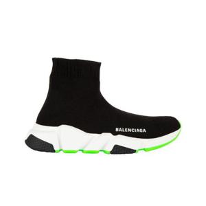 발렌시아가 스피드 트레이너 블랙 화이트 그린 587280W17041073