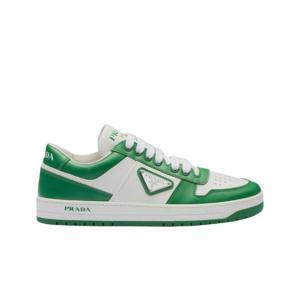 프라다 다운타운 레더 스니커즈 화이트 망고 1E792M-3LKG-F0DJT