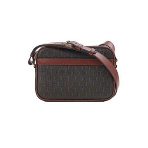 생로랑 모노그램 캔버스 앤 스무스 레더 르 모노그램 카메라백 체스트넛 669957-FABLK-2166