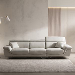 폴로까사 로한 4인용 헤드레스트 가죽소파