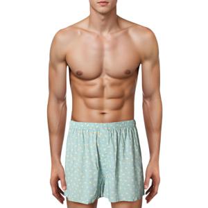 [비비안(언더웨어)]TP8995SET  찰랑 레이온 모과프린트 남성트렁크 2종세트