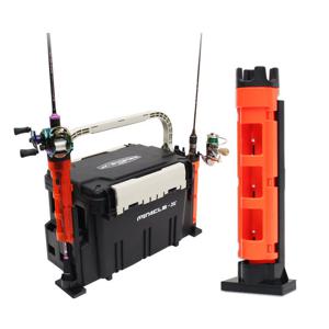 미라클 태클박스 높이조절 로드 홀더 소형 오렌지 거치