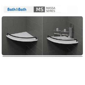 인조대리석 바스앤바스 코너선반 BB-120W 화이트