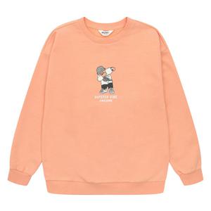 에꼴리에 남아곰 일러스트 맨투맨 티셔츠23A0403_OR