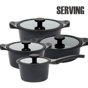 드림셰프 서빙 IH인덕션 냄비4종18+20+24+24전골