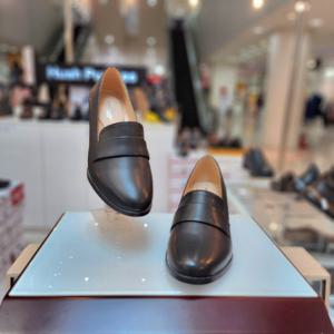 [허시파피]여성 발편한 5cm 청키힐 부티형 정장 구두 3fr101_CA