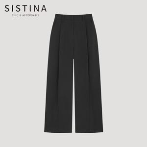 [SISTINA] 인기 하이 웨이스트 와이드 팬츠_AWWSLP21740_CH