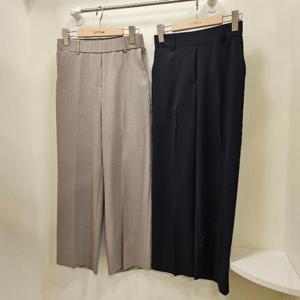 스테파니 HC07 후디 통 반밴딩 폴리 일자팬츠 A25PT5223