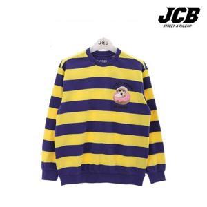 [JCB]스트라이프 퍼피 맨투맨(JBK8P146G_SV)