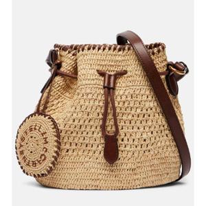 Stella McCartney Falabella 스몰 라피아 버킷 백 P01046959