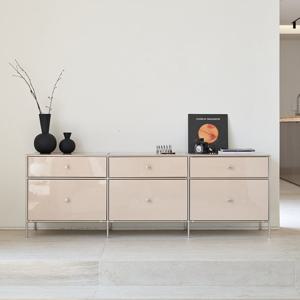 포더홈 무디 미드센츄리 모듈 수납장 6칸 1800