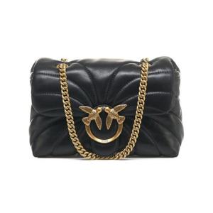 Pinko Love 퍼프 체인 링크드 미니 크로스백 100039A1EX Z99Q TP934427887