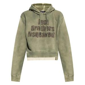 25 FW 디스퀘어드2 로고 자수 후드티 S75GU0572S25539 TP438340327