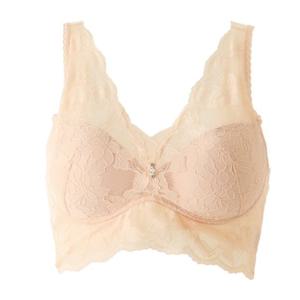 [와코루] WLGB183R 전체레이스 짧은 런닝스타일 몰드 컵란쥬 브라렛 브하헌닝