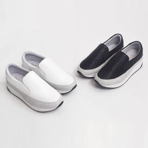여자 키높이 슬립온 데일리 신발 패션 단화 슈즈