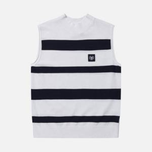 윌슨나시티 JQS W242002GSL41-NVY 여성 슬리브리스 스웨터