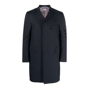 톰브라운 4바 클래식 체스터필드 오버코트 네이비 MOC005A 06146 420