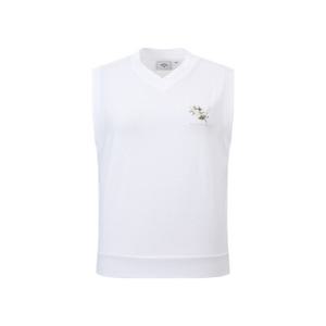 M 캘러웨이골프민소매 PQC CWTY24M614_WH 여성 여름 V넥 슬리브리스