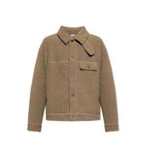 Burberry 긴팔 버튼 플리스 오버셔츠 8077617 B7044 TP941913614