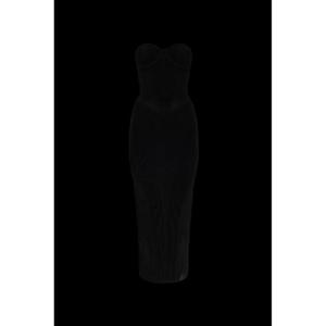 발망 롱 스트랩리스 니트 드레스 FF1RG070KI51 0PA TP941929505