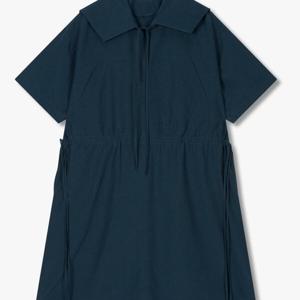 톰보이  9105241140 변형카라 가슴포켓 원피스
