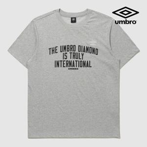 [엄브로] 레터링 링거 반팔 티셔츠 UQ321CRS76 MGR