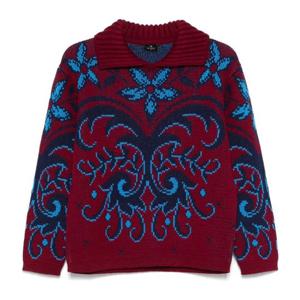 에트로 패턴 울 스웨터 WRKE0322AQ171 S9825