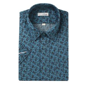 [에스티듀퐁(셔츠)]시원한촉감의프린팅반팔남방SE5MM11HS121SBU