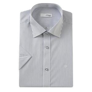 [에스티듀퐁(셔츠)]120수핀스트라이프반팔셔츠SE5MM21HS310SNY