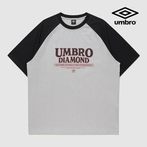 [엄브로] 래그런 반팔 티셔츠 UQ323CRS72 LGR