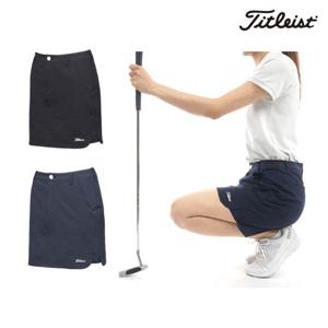 타이틀리스트 여성 시어서커 메쉬 스커트 TMPWC567J