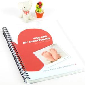 아트박스/제이밀크 제이밀크 사랑해VER01 수유일지 (신생아수첩)