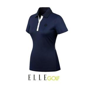 엘르골프 세이브존01 여성 뒷 셔링 목크넥 티셔츠 6I45201 820
