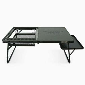 접이식테이블 카즈미 와일드필드 로우 BBQ 캠핑 야외 테이블 카키