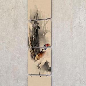 아트박스/꾸밈 nv325-멀티아크릴액자_풍수재물행운금슬운의꿩그