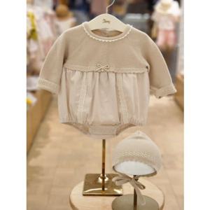 [에뜨와HB]2025년신상품 BE)마리니트바디수트SET 07S527981 신생아바디수트 여름바디수트