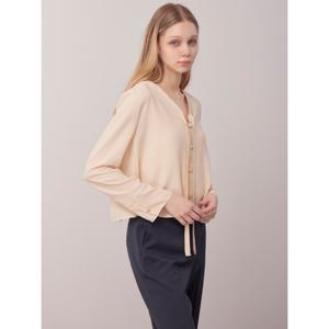 [뷰어]여성 타이 스트랩 블라우스 ZNWSP305_CR