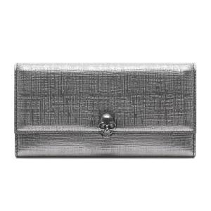 [알렉산더맥퀸] 여성 스컬 메탈릭 장지갑 (275330 DZZ0R 1300)
