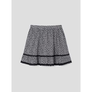 (115627AQ15) [에잇세컨즈] 패턴 스커트  블랙