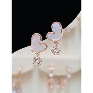 볼라레 세이브존03 볼라레 하트글로우 은침귀걸이 (자개오닉스) AGSSS1769A