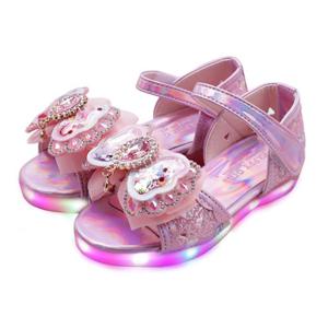 풋풋 쥬엘리나 LED 구두샌들 라이팅구두 여아불빛신발
