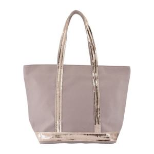 바네사 브루노 M 지퍼 쇼퍼 토트백 0PVE01 V40378 413 QUARTZ