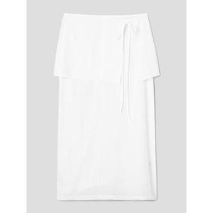 (125727MQ51) [에잇세컨즈] 레이어드 랩스커트  화이트