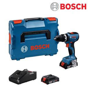 보쉬 충전 임팩트 드릴 드라이버 GSB 18V-65 2.0Ah 배터리 2개세트