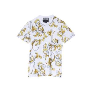 베르사체 반팔 티셔츠 78GAH6S0 JS458 G03 BIANCO MULTI