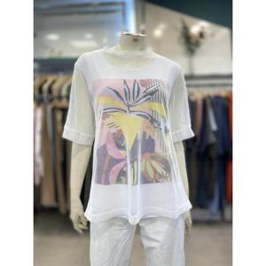 안지크 세이브존07 매쉬 프린팅 티셔츠 AG2-TS111-0